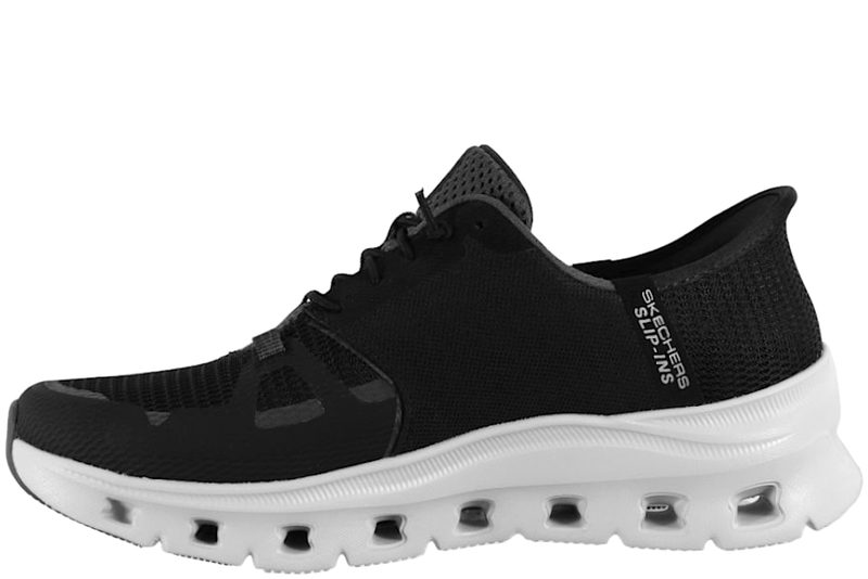 SKECHERS GLIDE-STEP PRO BLACK VEGAN SNEAKER