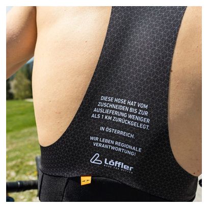 Cuissard à bretelles Loeffler short M Bike Hotbond ® RF XT pour Homme-Noir