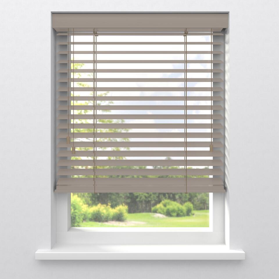 Fenstr Bamboe Jaloezie Tijl Zand 65mm