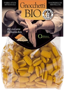 OPTIMYS Gnocchetti Kurkuma Reis Bio, 12 x 250 g