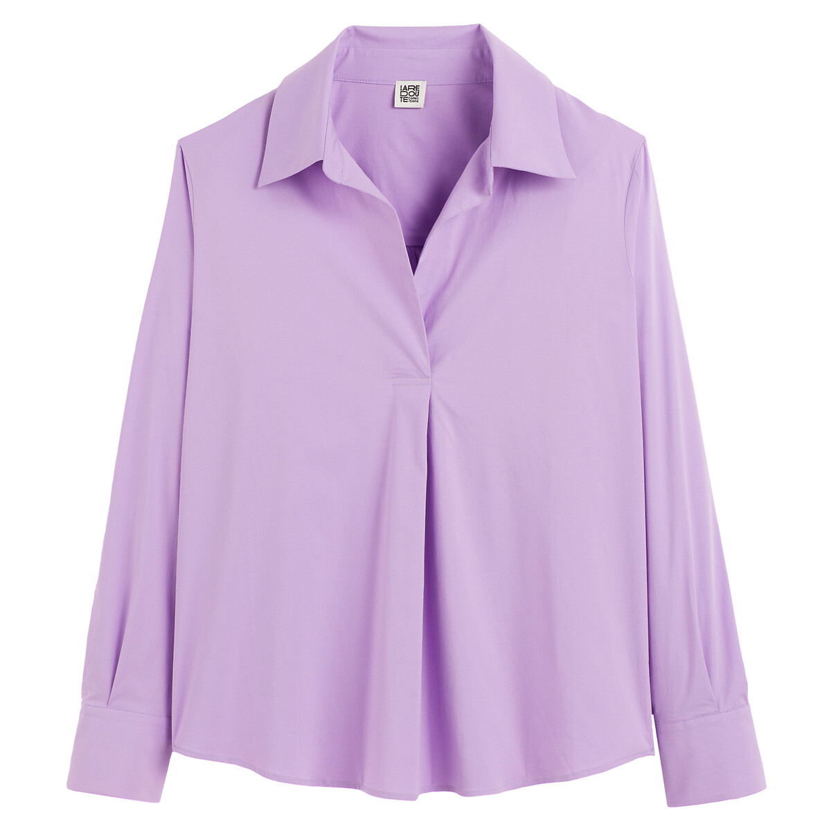 COLEÇÕES LA REDOUTE<br>Blusa estilo jaqueta, manga comprida
