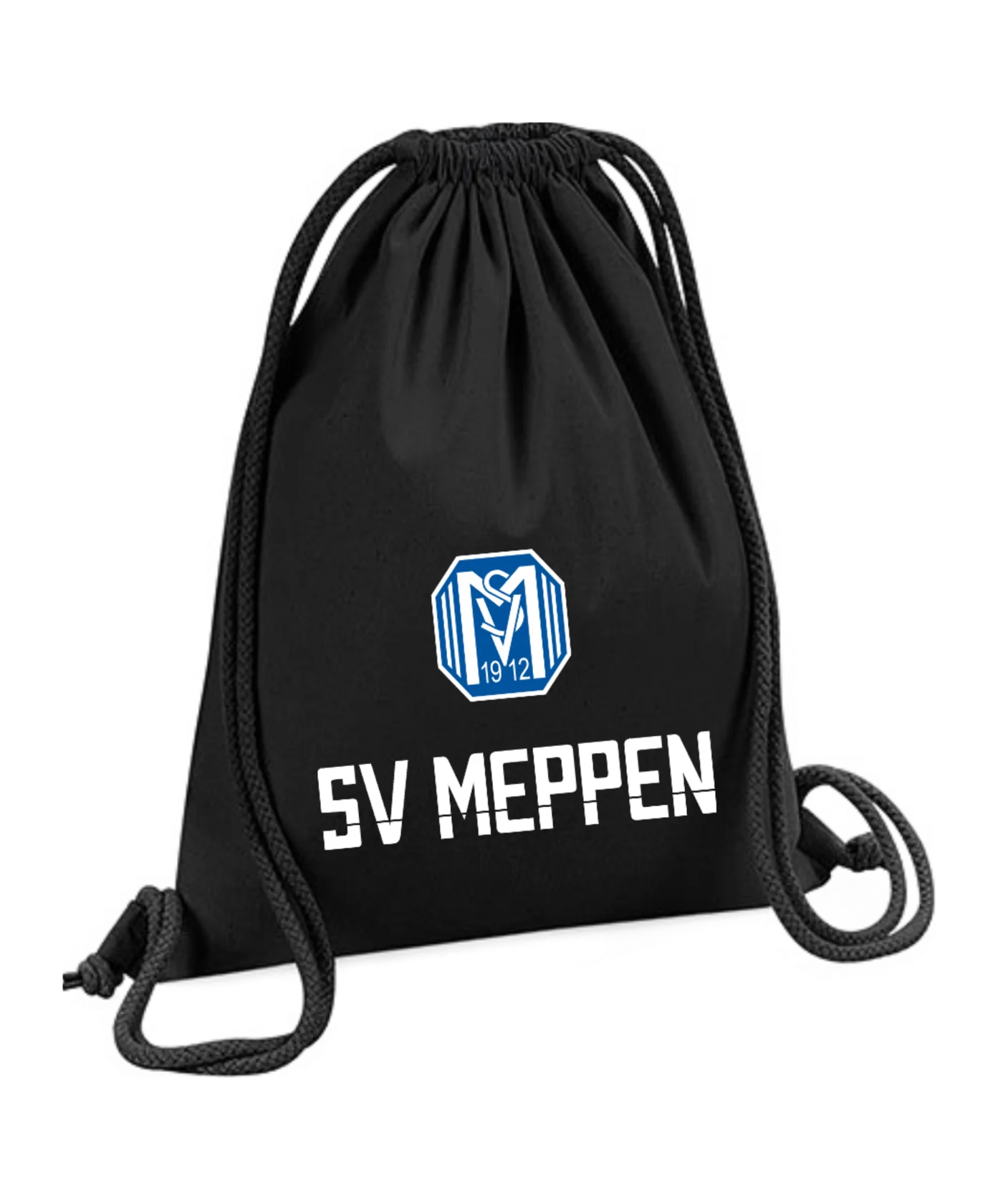 SV Meppen Turnbeutel NDSVM Schwarz Weiss