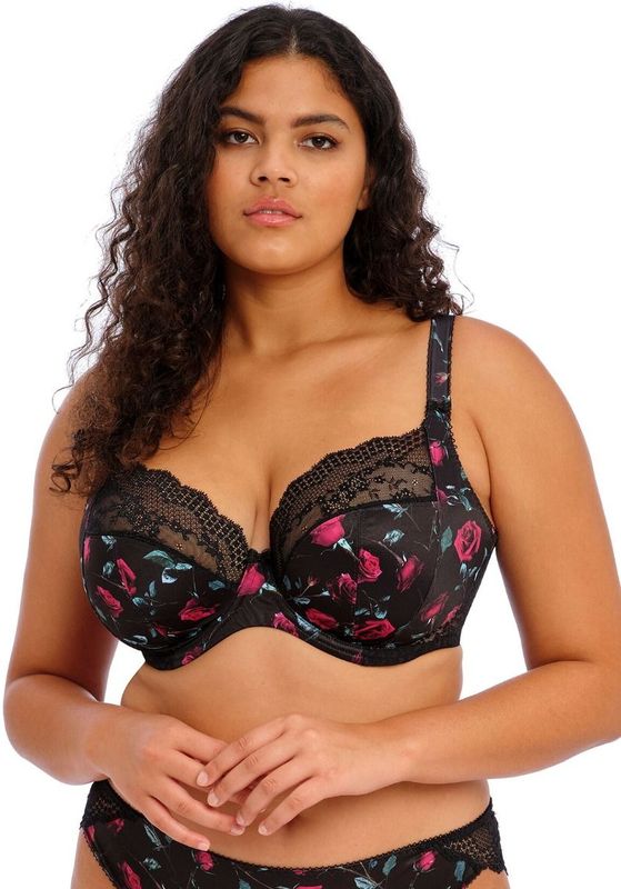 Elomi Beugel Bh Lucie Rock 'n Rose - Zwart