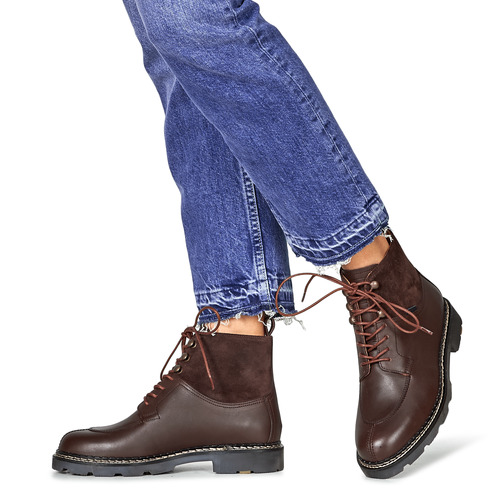 Pellet - VICTOIRE - Veau pull up marron