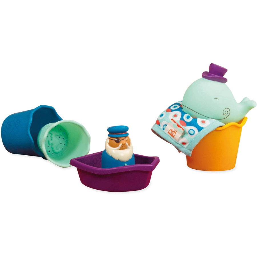 B.TOYS B. Wee B. Splashy Maritimes Wasserspielzeug Mehrfarbig
