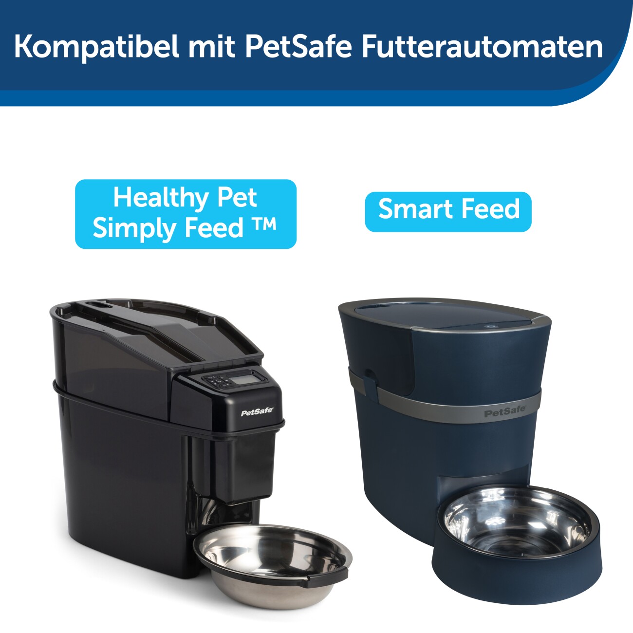 PetSafe Futterteiler mit Schüssel für 2 Haustiere
