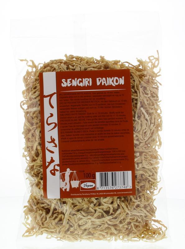 Terrasana Sengiri daikon radijs gedroogd 100g