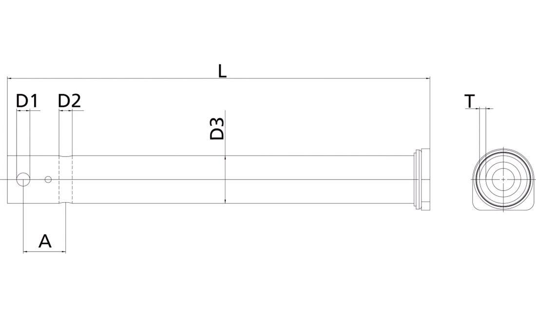 Trækrør Knott KF13/KF17/KF20/KF7,5
