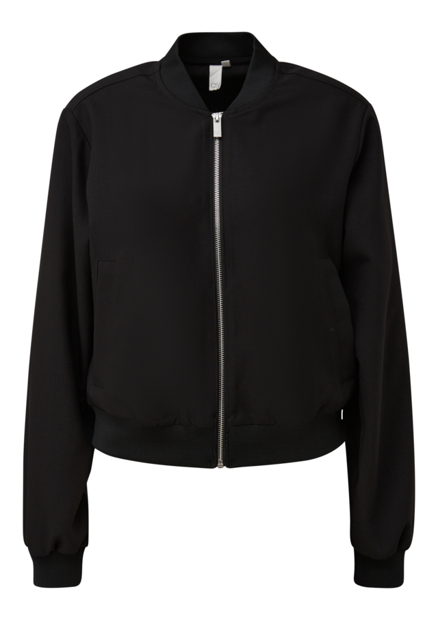 QS Blouson mit Rippbündchen
