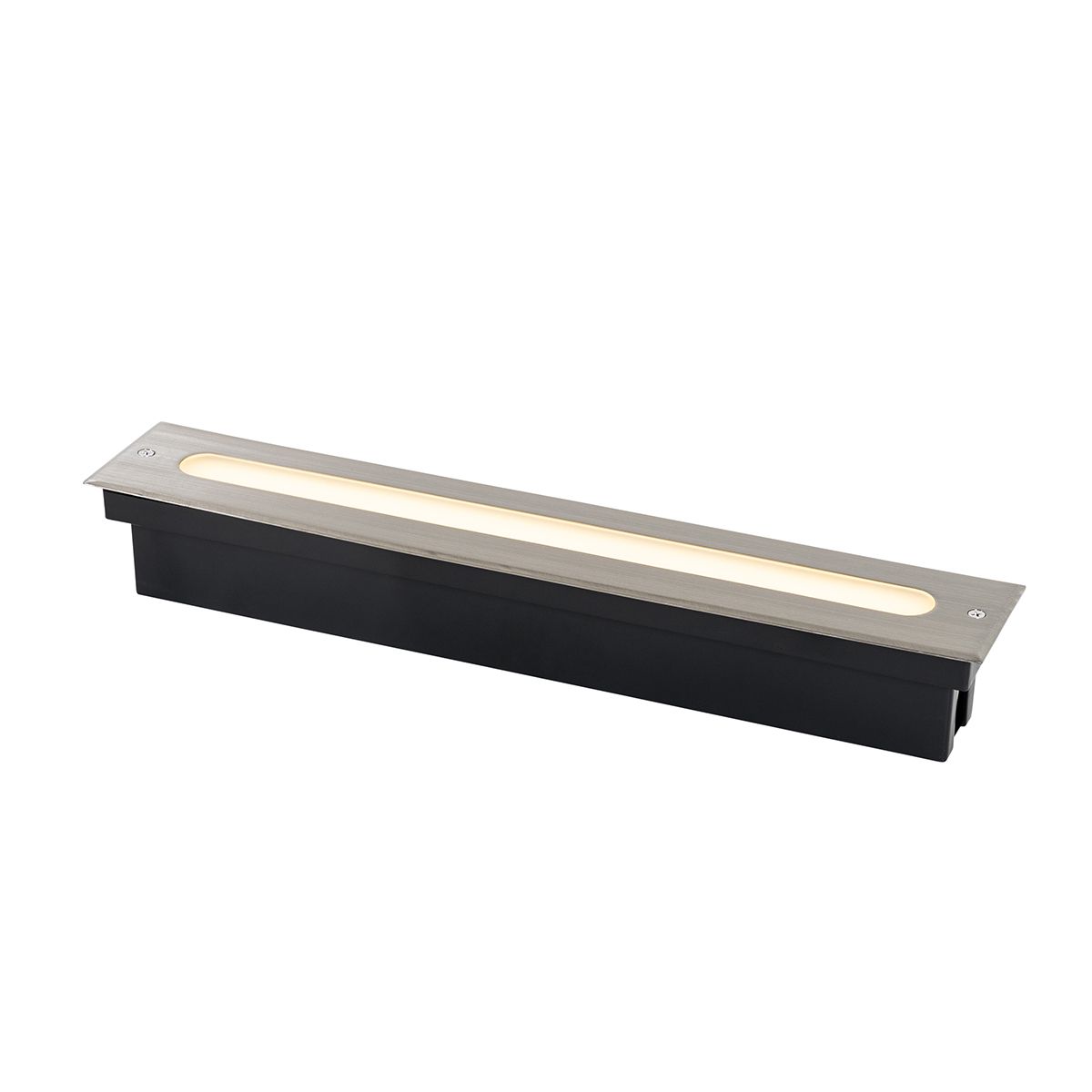 Moderne grondspot staal 50 cm incl. LED IP65 - Eline