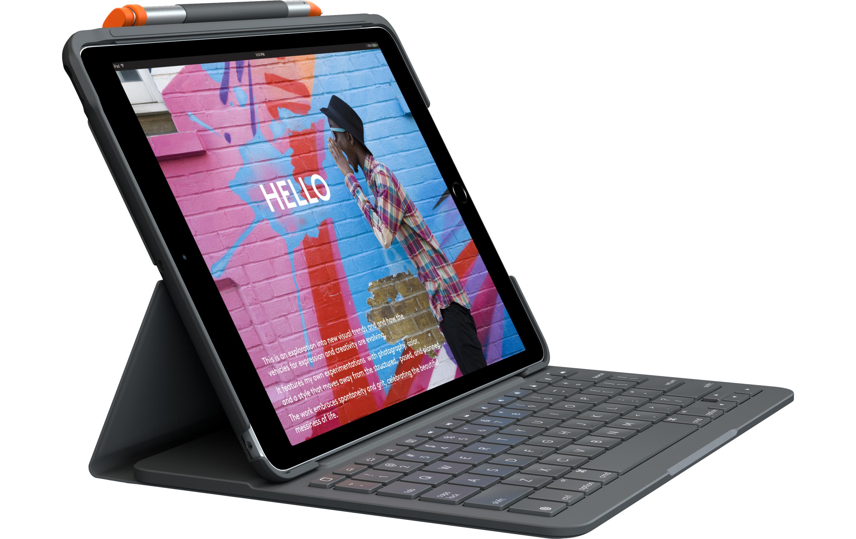 Tablet Tastatur Cover Slim Folio iPad 10.2