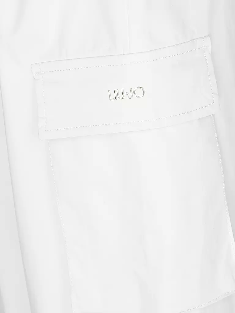 LIU JO Cargohose NAVETTA weiss