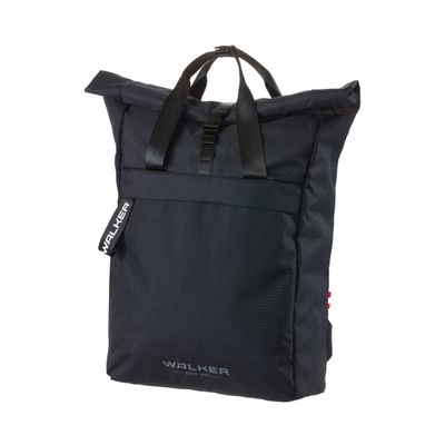 Sac à dos Walker Roll Top - 2 compartiments - noir - Carpentras