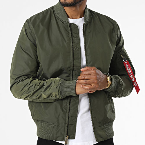 Veste Bomber MA-1 TT 191103 Vert Kaki