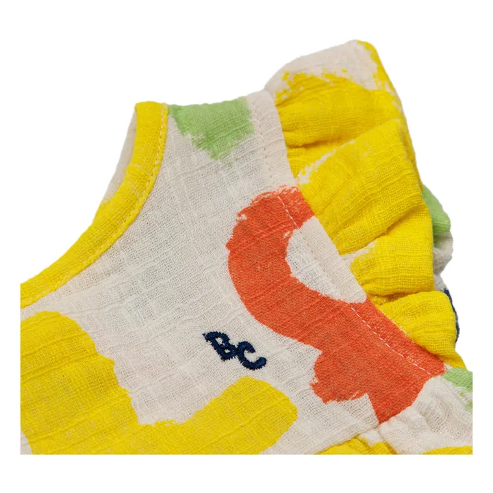 Bobo Choses Robe Volants Carnival | Ecru