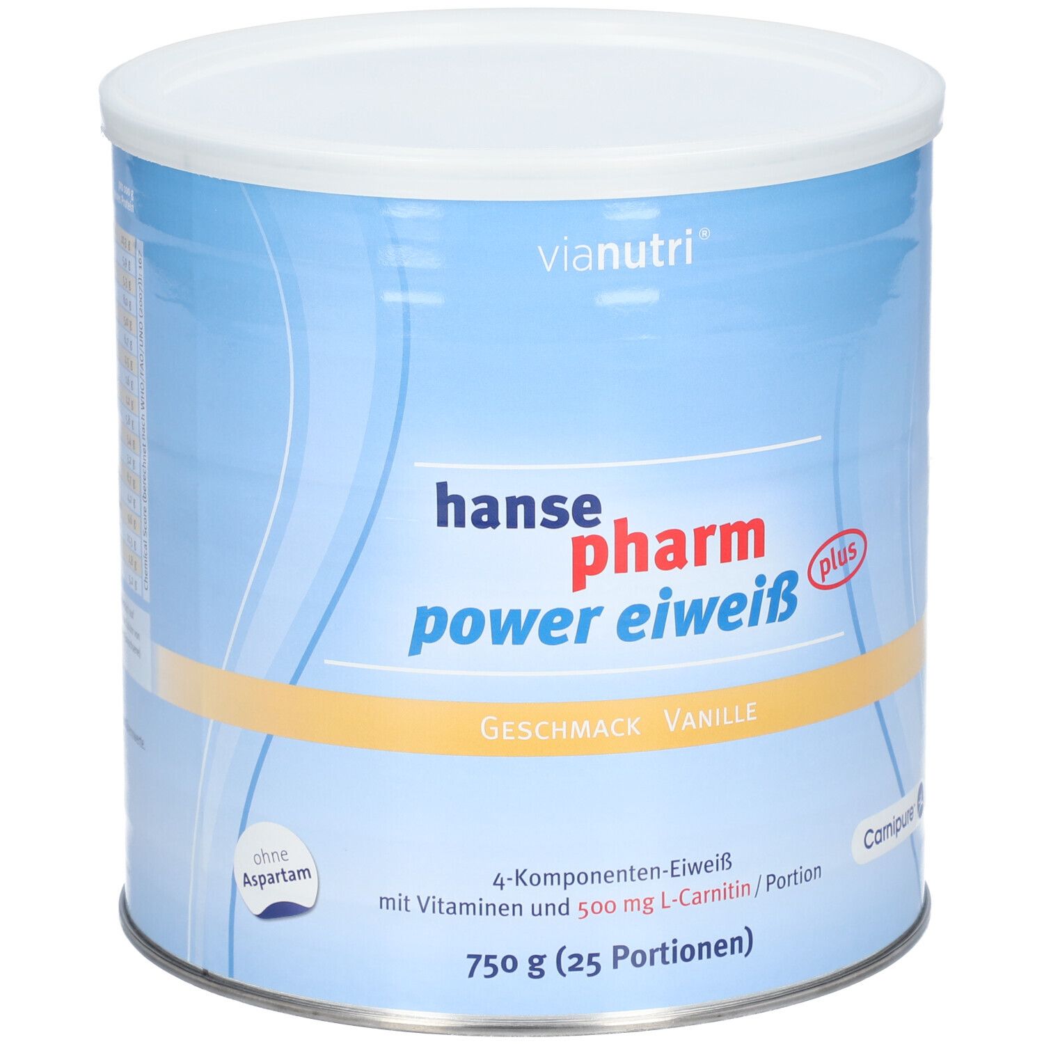 Hansepharm Power Eiweiß Plus Vanille-Geschmack