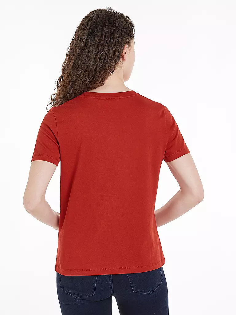 TOMMY HILFIGER T-Shirt rot