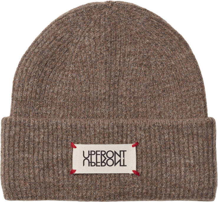 UPFRONT UNRAVEL Classic Beanie Pine bark