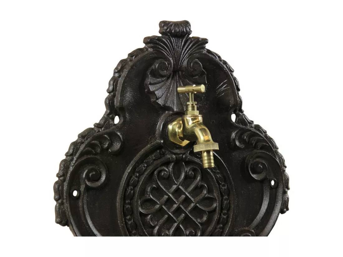 Fontaine de jardin Aluminium Marron - Décoration d'Autrefois