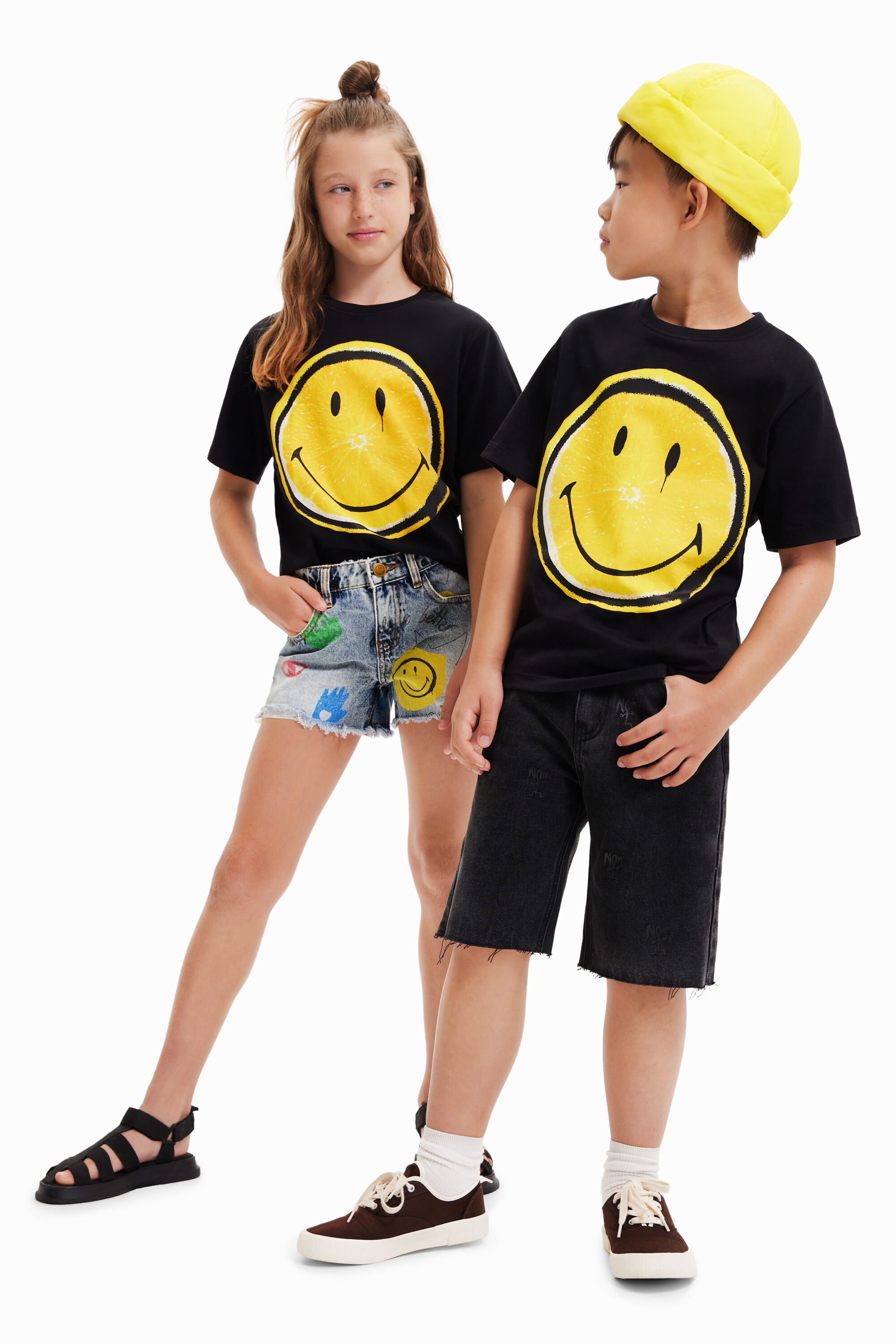 T-shirt manches courtes Smiley