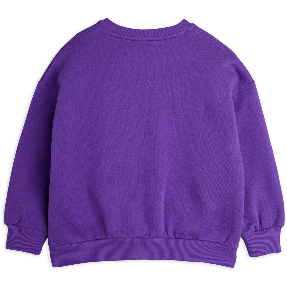 Køb Mini Rodini Purple Dog Embroidery Sweatshirt