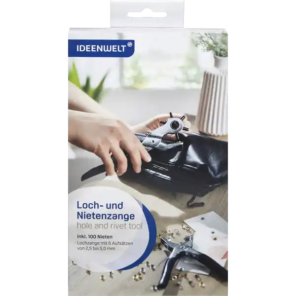 Loch- und Nietenzange