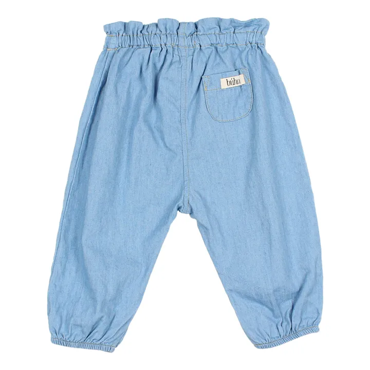 Búho Sarouel Denim | Bleu jean