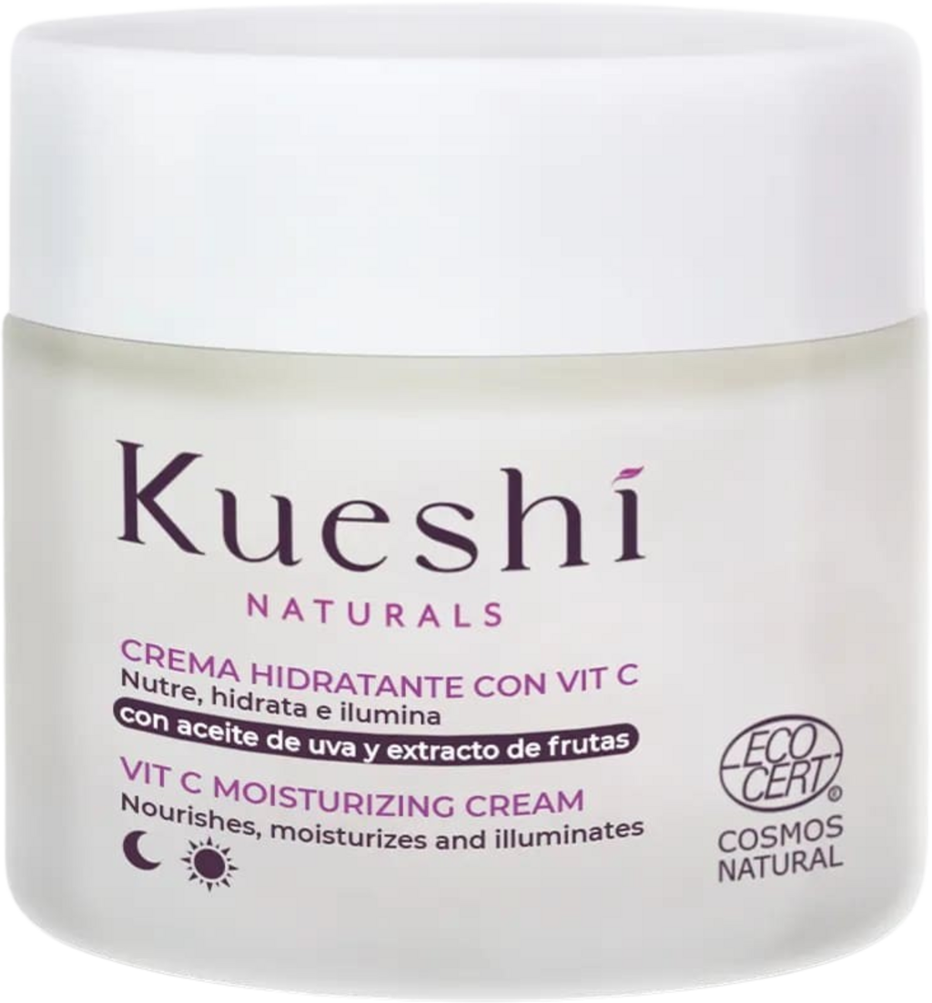KUESHI NATURALS  Vit C Moisturizing Cream for dry skin, 50 ml