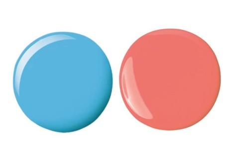 Crazy Chic - Lovely Animals Nail Polish - Blue & Red (18843)