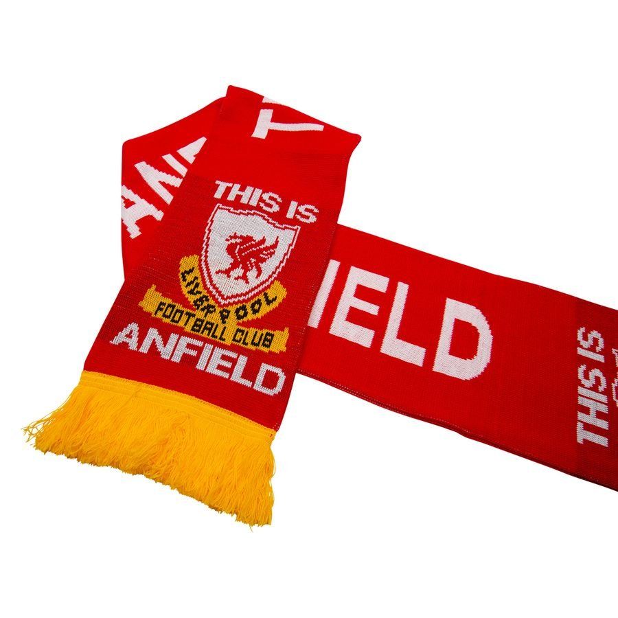 Liverpool Écharpe This Is Anfield - Rouge/Blanc/Jaune