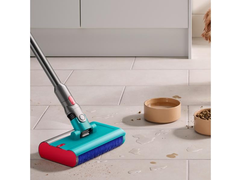 Dyson Akku-Hand- und Stielsauger V15 s Detect Submarine Kabelloser Staubsauger mit Lichtstrahl-Stauberkennung und Display-Anzeige