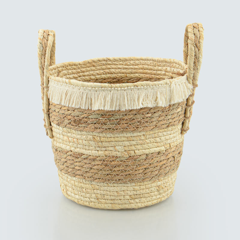 Panier de rangement bicolore 'Madang'