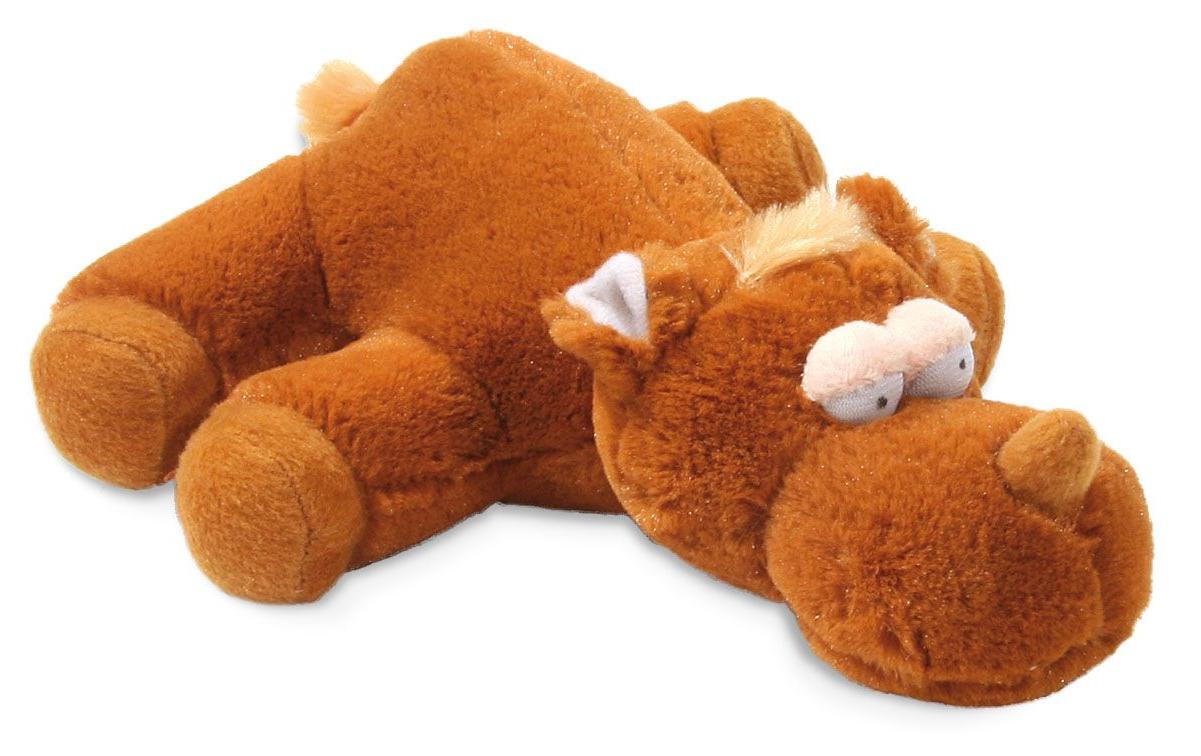 Hunde-Spielzeug Hippo, 22 cm, BraunPlüschtier mit Squeeker