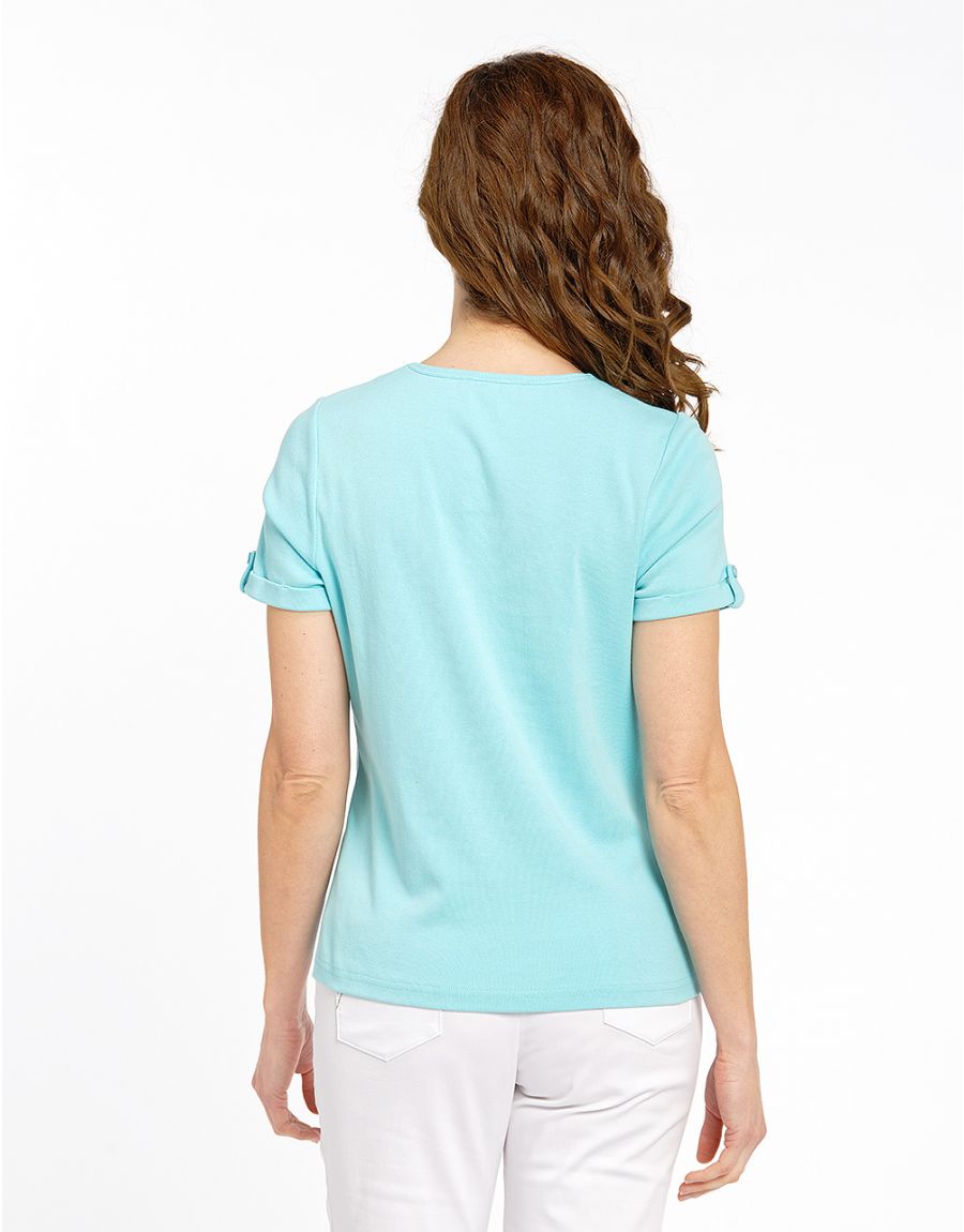 T-shirt menthe coton BIO