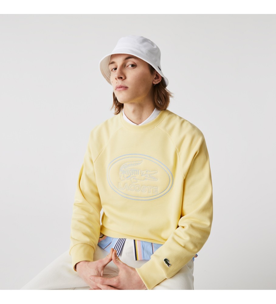 Chapéu de pescador branco Lacoste