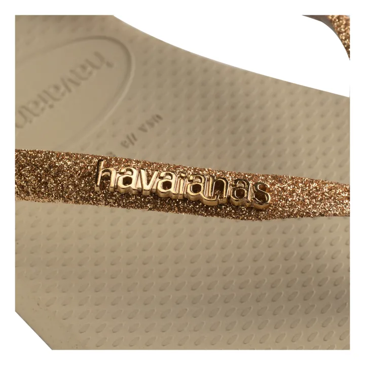 Havaianas Tongs Slim Glitter | Or