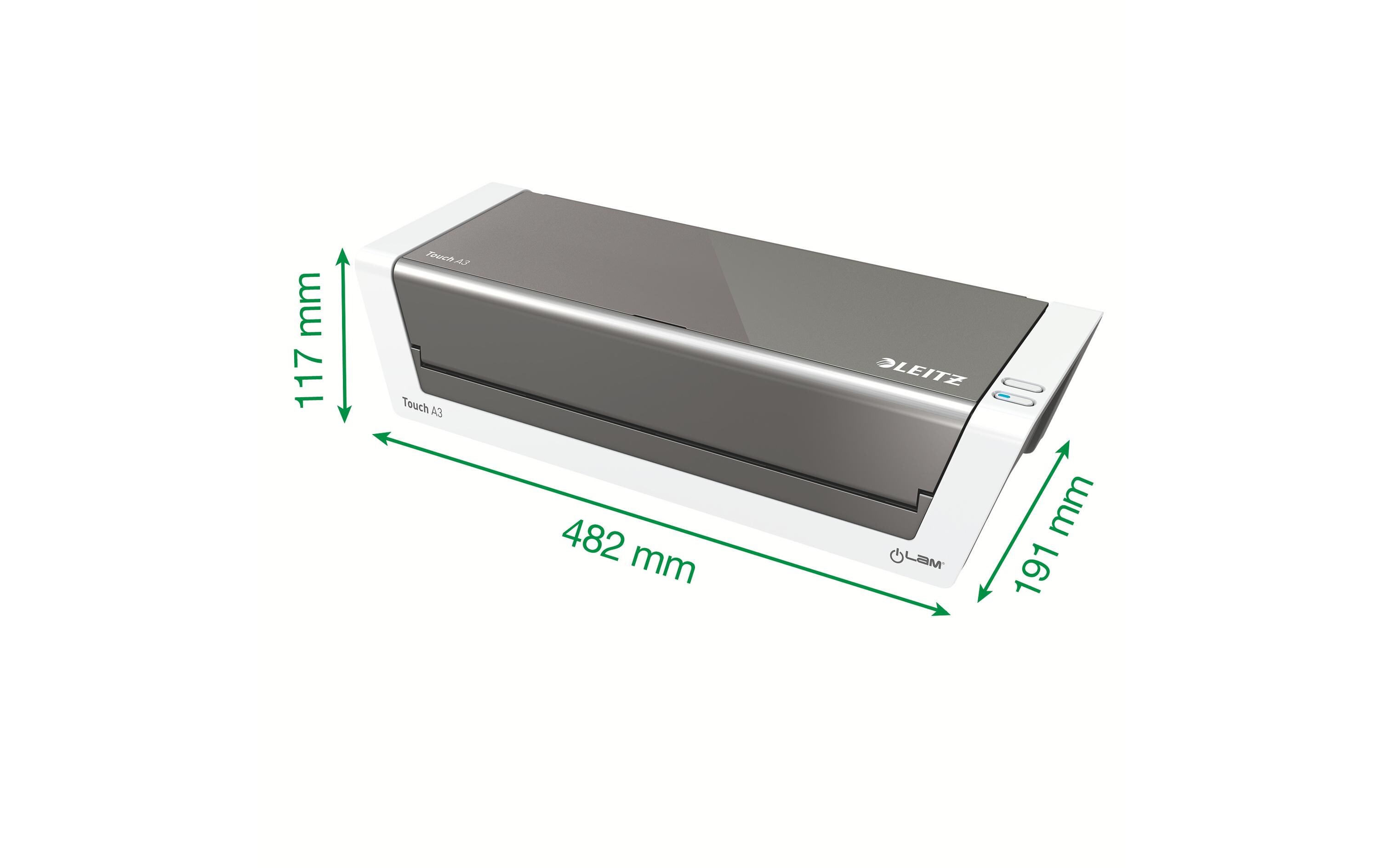 Laminiergerät Touch 2 A3 250 µm<br>Fotofähiges Heisslaminiergerät für Formate bis A3