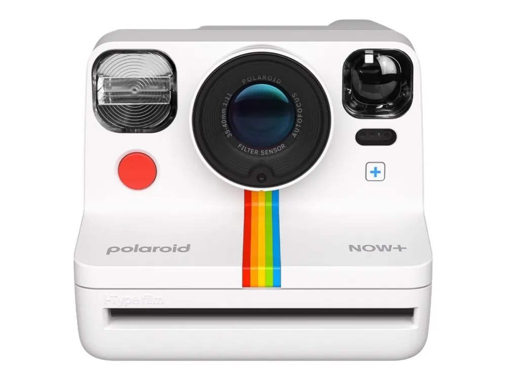 Polaroid Now  Generation 2 - Instant kamera - objektiv: 94.96 mm - 102.35 mm - 600-type / i-Type hvid