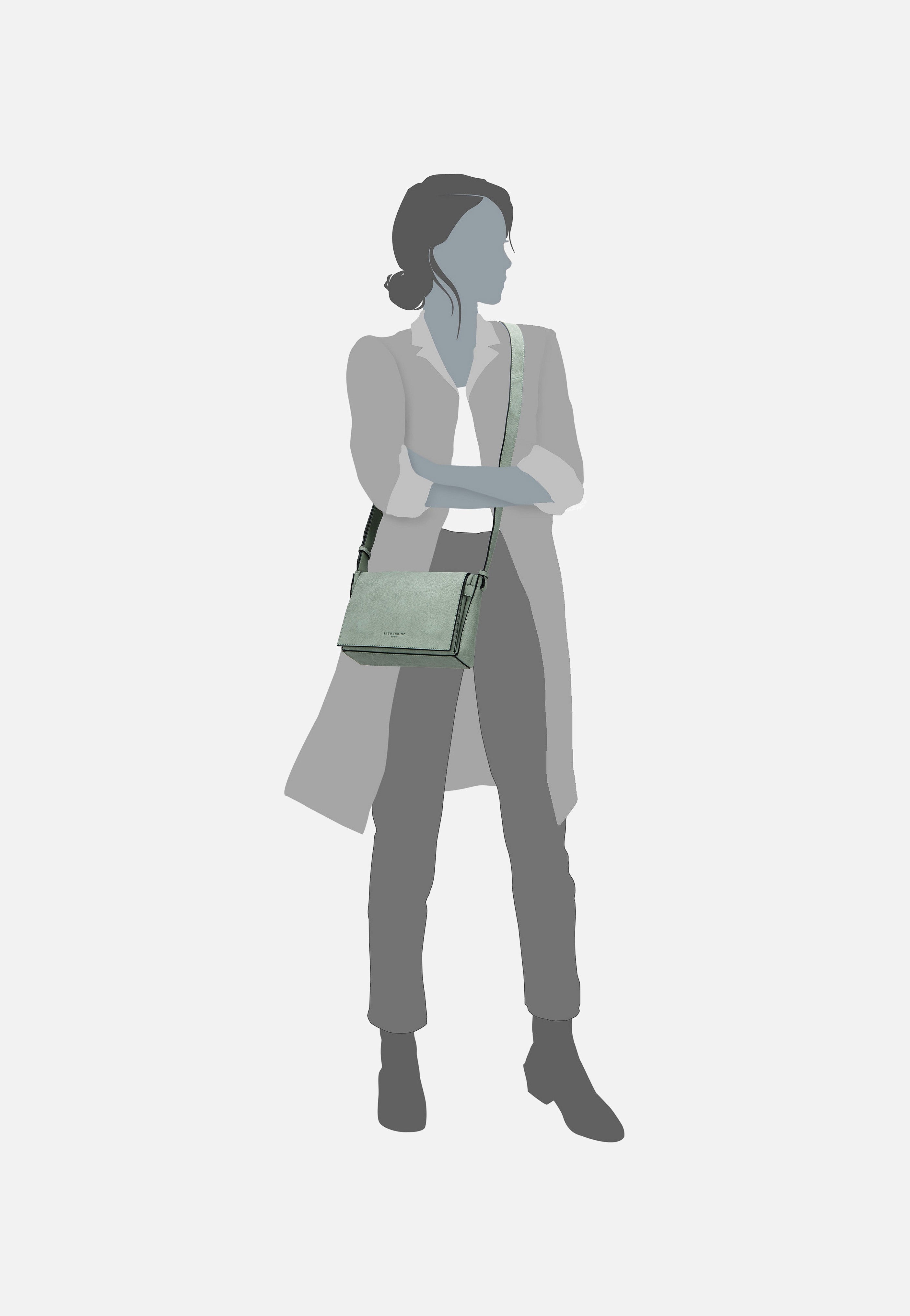 Hilla 2149191 Opal Green - Crossbody Bag