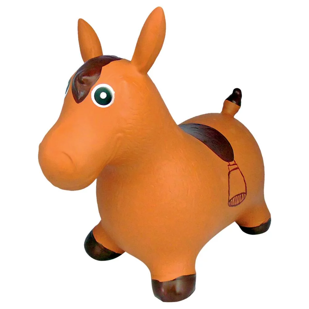 CHEVAL SAUTEUR MARRON