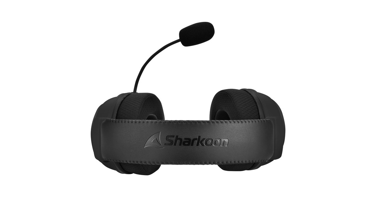 SharkoonSKILLER SGH25 over-ear gaming headset  (Zwart, Pc, PlayStation 5, Xbox Series X|S)