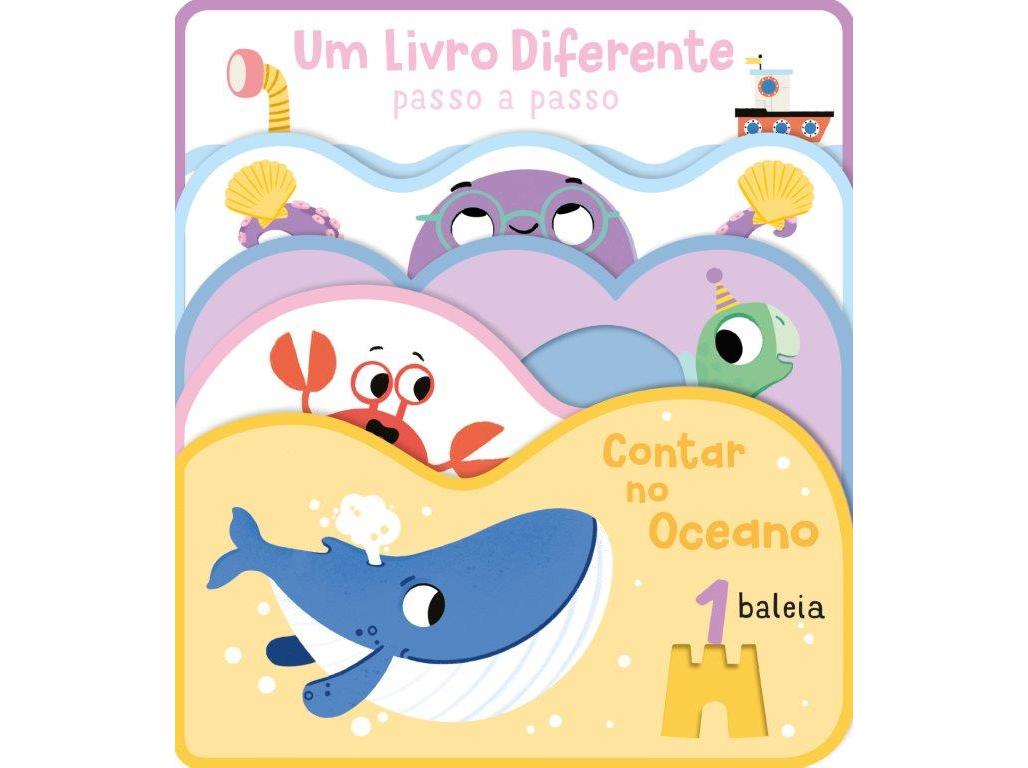 LIVRO UM LIVRO DIFERENTE PASSO A PASSO - CONTAR NO OCEANO