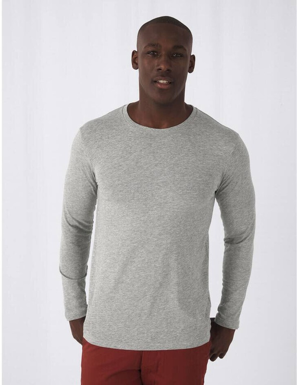 B&C BC070 - Tee-Shirt Coton Bio Homme Manches Longues
