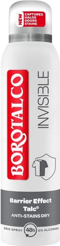 Borotalco - Invisible Deodorant Spray - 150 ml - Unisex
