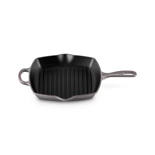 Le Creuset Kvadratisk Grillpande, Flint, 26x26 cm