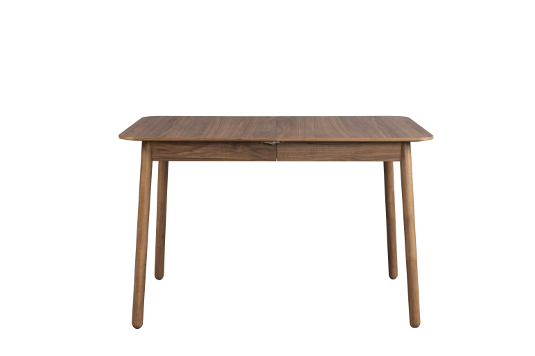Zuiver Glimps uitschuifbare tafel 120x80 zwart