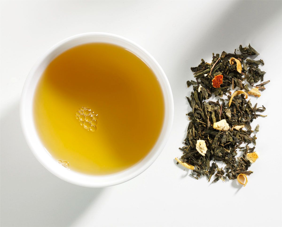Rauf Tee aromatisierter Grüntee Sencha Lemon