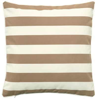 Coussin rayé d'extérieur