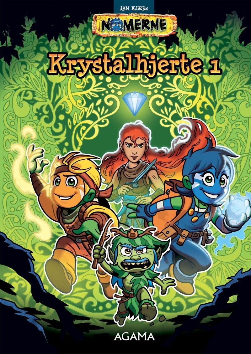 Nomerne: Krystalhjerte 1 - Lix 23 - Jan Kjær - Bog