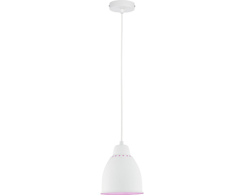 Plantenlamp, 1-lamp, HxØ 180x14,5 cm, wit